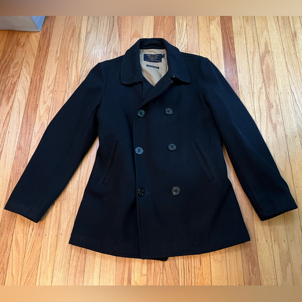 J.Crew Baywater Peacoat with Thinsulate
